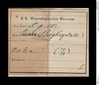 Etiketten zu Quarz (Bergkristall/Rauchquarz) (NHMW-MIN-Ag110)